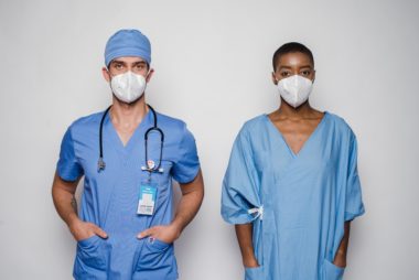 nurse and patient